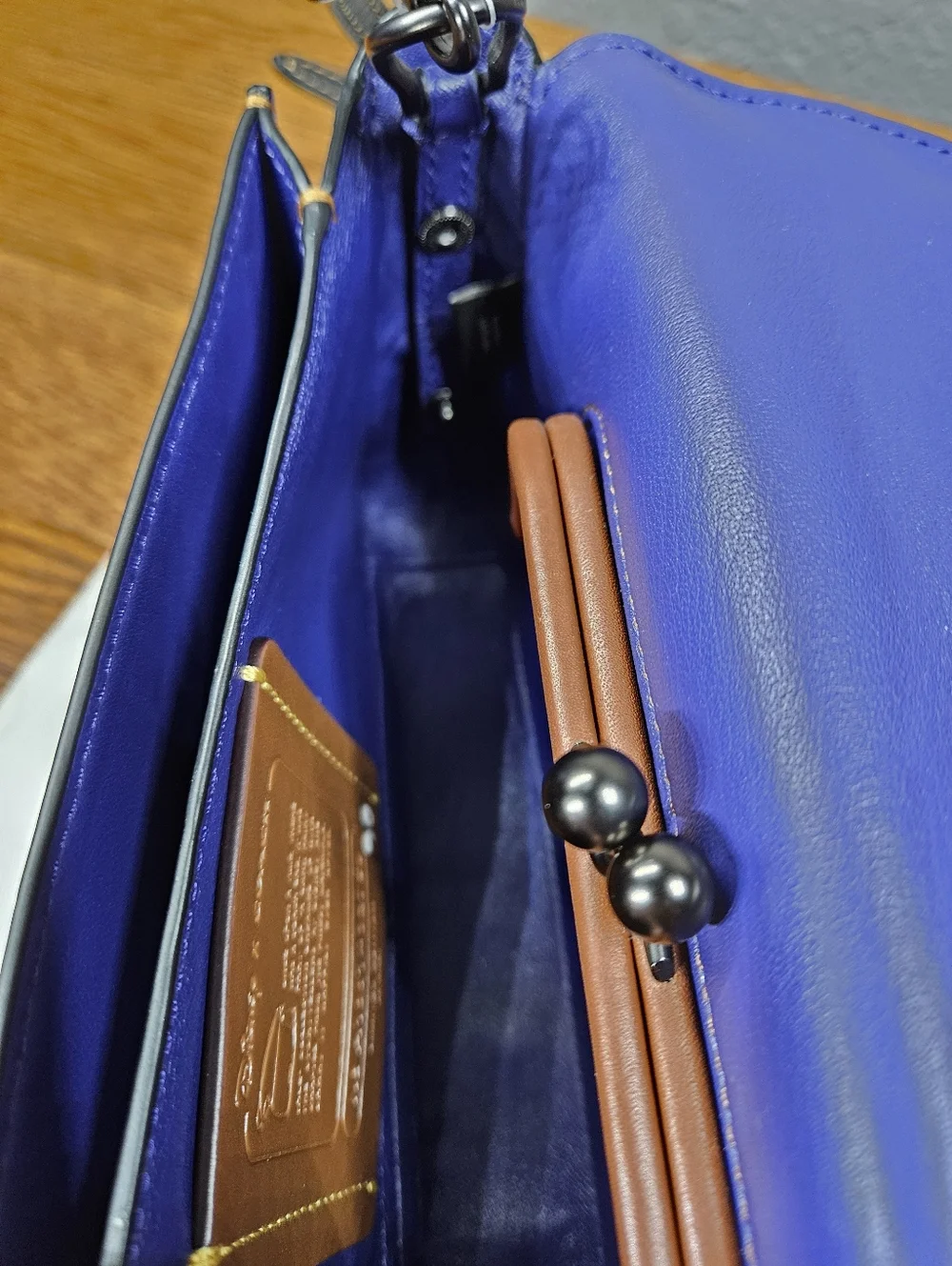 COACH X DISNEY Dark Fairytale SNOW WHITE Dinky Crossbody Bag - Picture 9 of 11